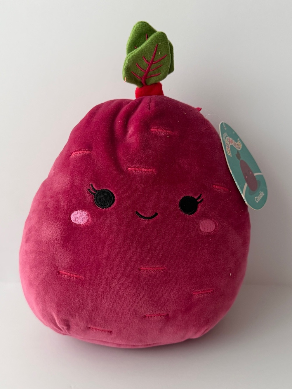 Squishmallows Veggie Squad 12" Claudia the Beet Vegetable Plush Doll Toy